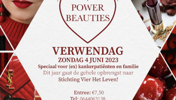  Power Beauties Verwendag speciaal voor (ex)kankerpatiënten 